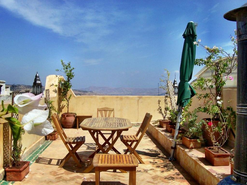 Riad Noujoum Medina Fez Quarto foto